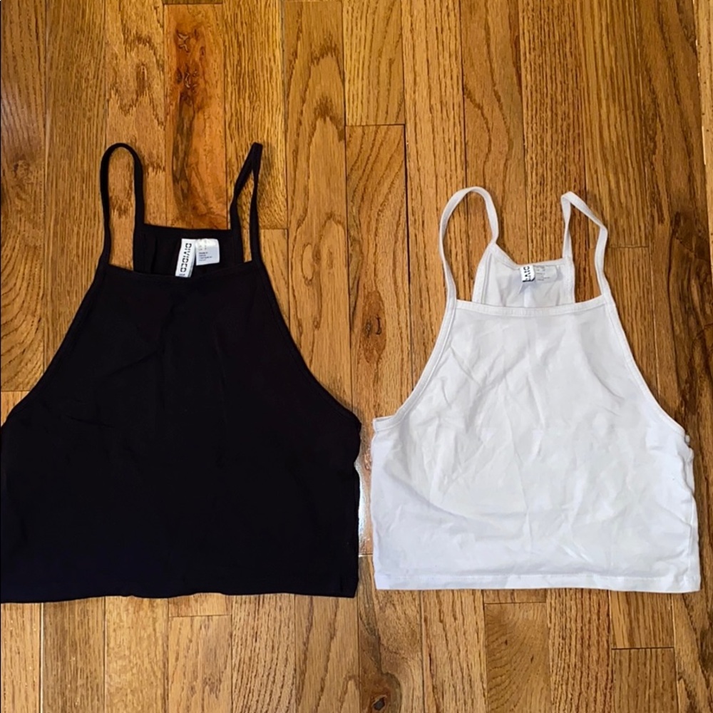 H&M halter crop tops bundle